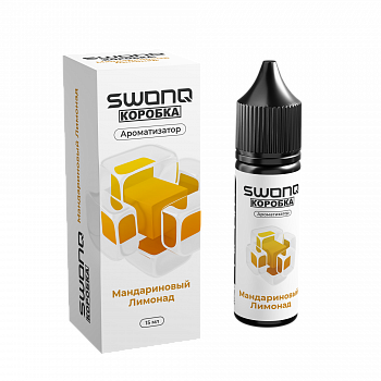 Ароматизатор SWONQ Classic Х Коробка CLUSTER "Мандариновый лимонад" 15мл (на 30мл)
